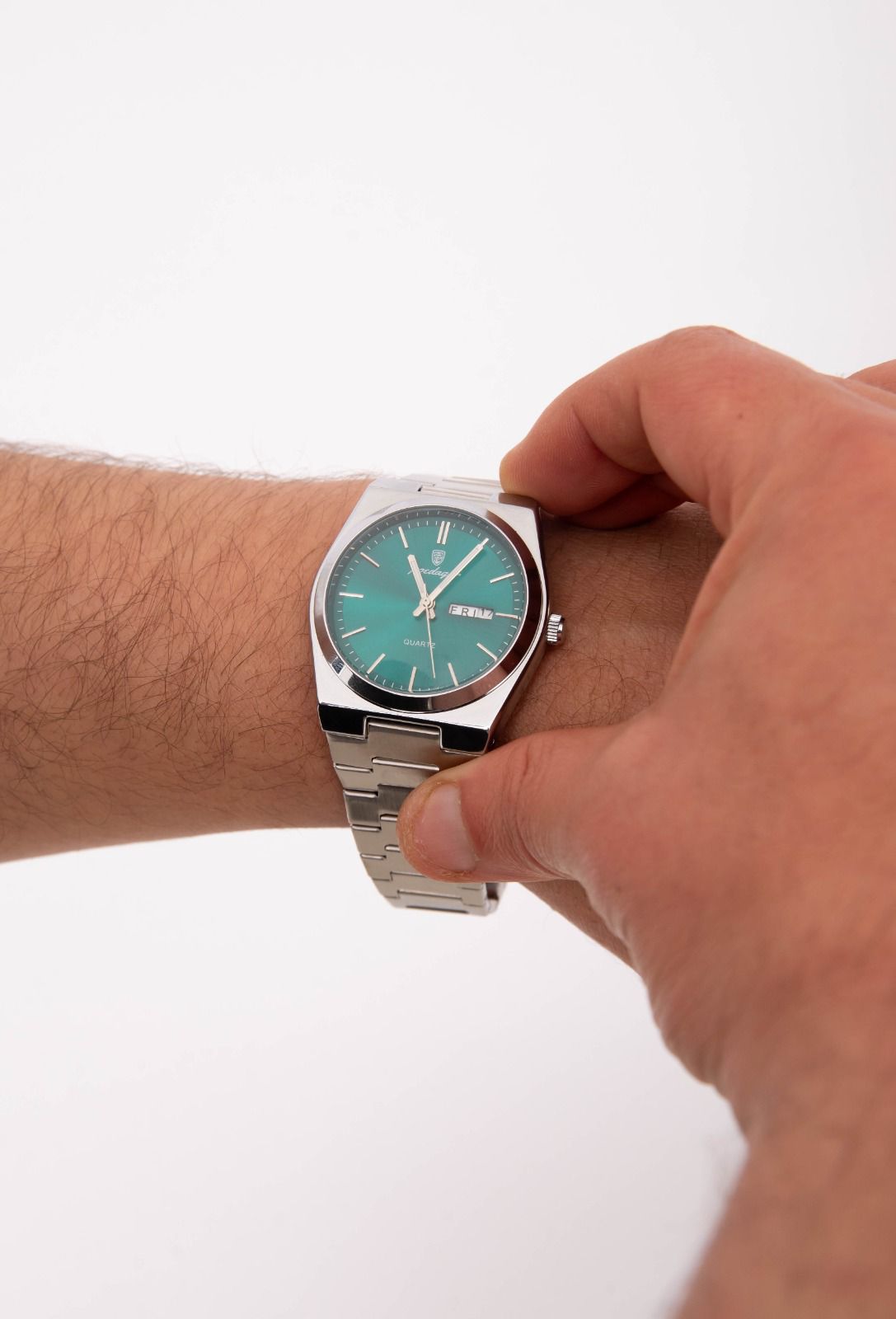 Montre Poedagar Homme Élégante – Design Luxe Chronographe – Image 2