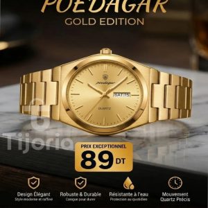 Montre Poedagar Homme Élégante – Design Luxe Chronographe – Image 11